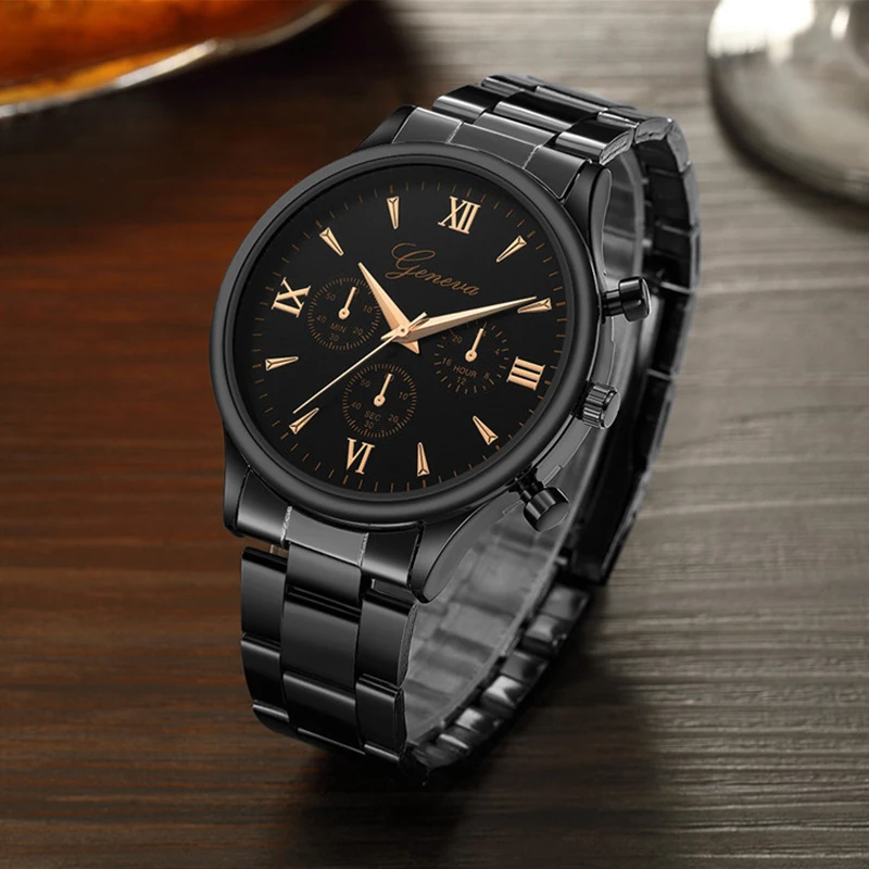 

Luxury Top Brand Watches for Men Women Fashion Steel Band Analog Quartz Wrist Watches Simple Casual Mens Watch montres hommes