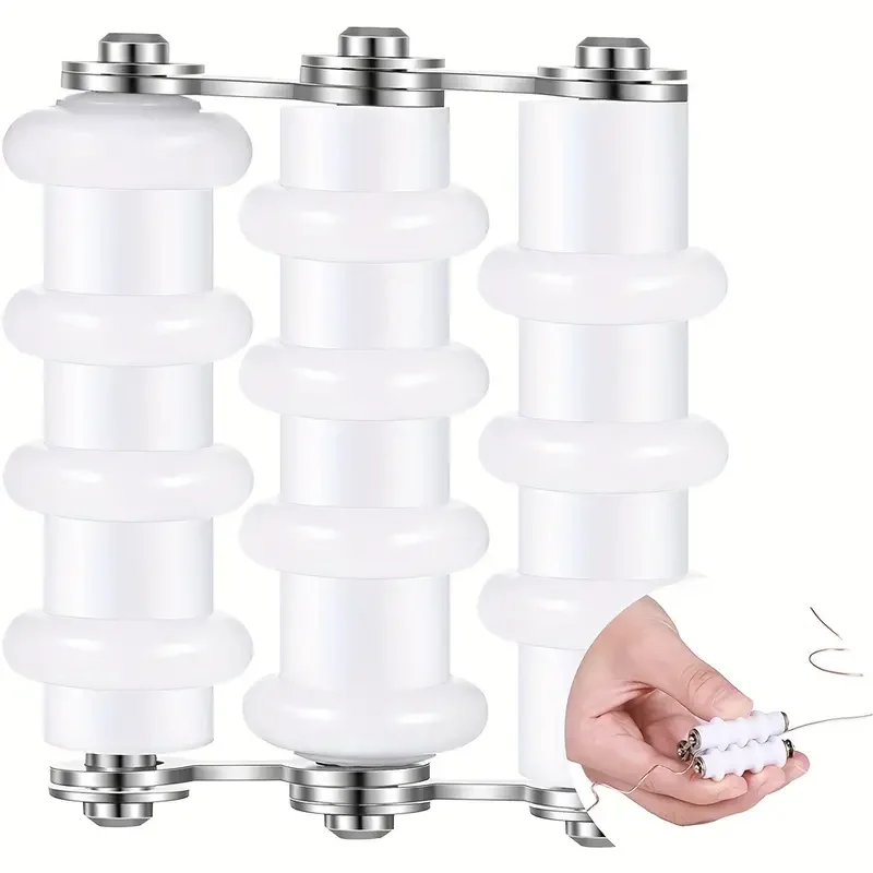 3 Rollers Jewelry Wire Straightener Wrapping Tools For Jewelry Making DIY Crafts Aluminum Wire Craft Line Straightening