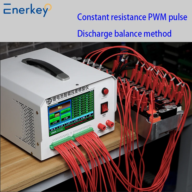 Enerkey 2s ~ 24s 7A automatyczny inteligentny korektor bilans ładowania/rozładowania dla przyrządu do naprawy napięcia akumulatora