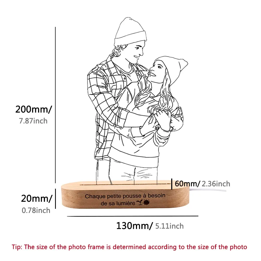 Personalized Photo Night Light — product detail 12