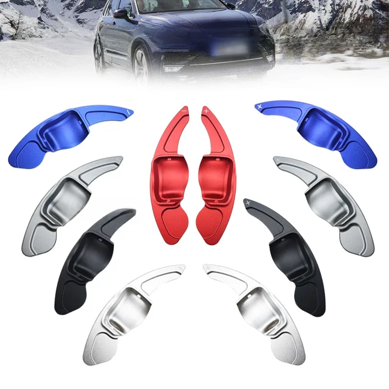2 sztuki przedłużenia łopatek zmiany biegów DSG ze stopu aluminium do VW Tiguan Golf 6 MK5 MK6 Jetta GTI R20 R36 6R CC Scirocco — 2