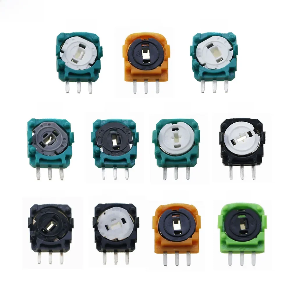 JCD 2 pièces capteur de Micro-interrupteur analogique 3D pour contrôleur PS4 PS5 potentiomètre de résistances d'axe de manette pour Xbox one