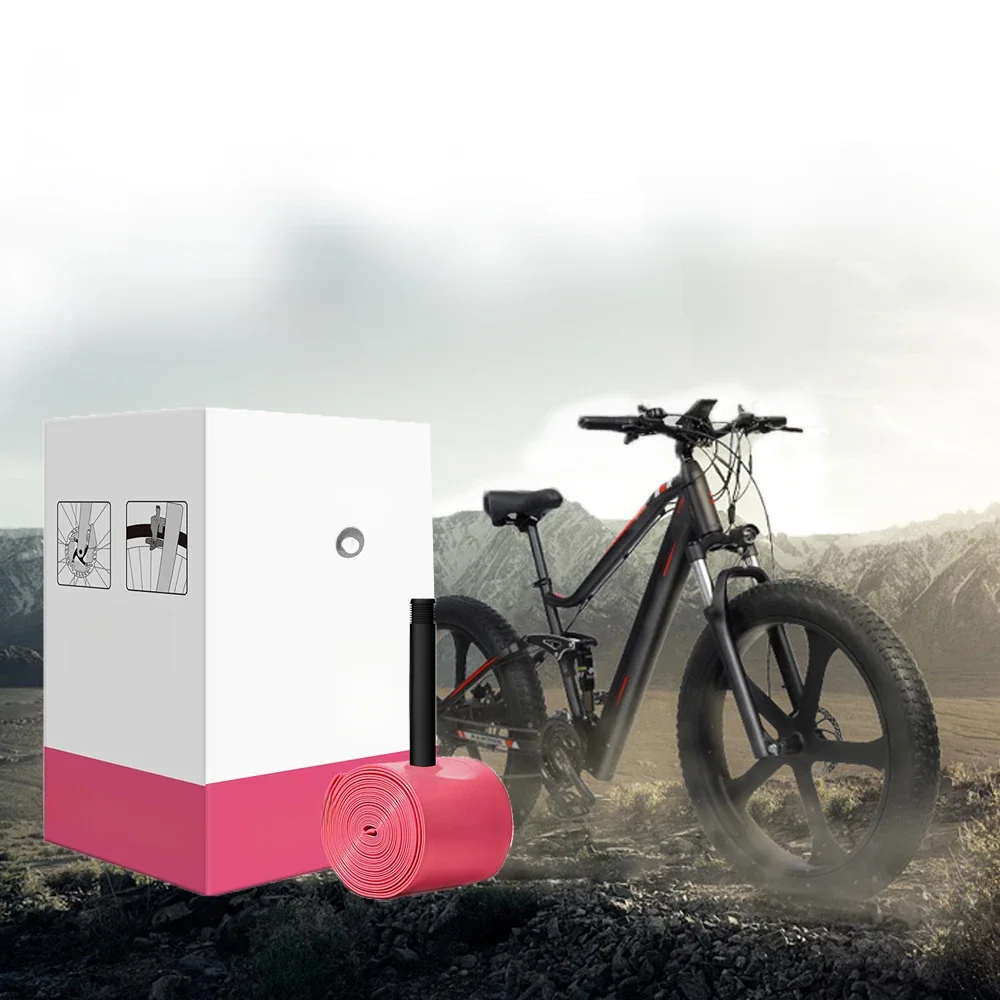 AliExpress RIDENOW Beach Bike Snow Bike Inner Tube 20/24/26/27.5 Inch Super Light Rubber TUP Bicycle Inner Tube American Valve 42mm