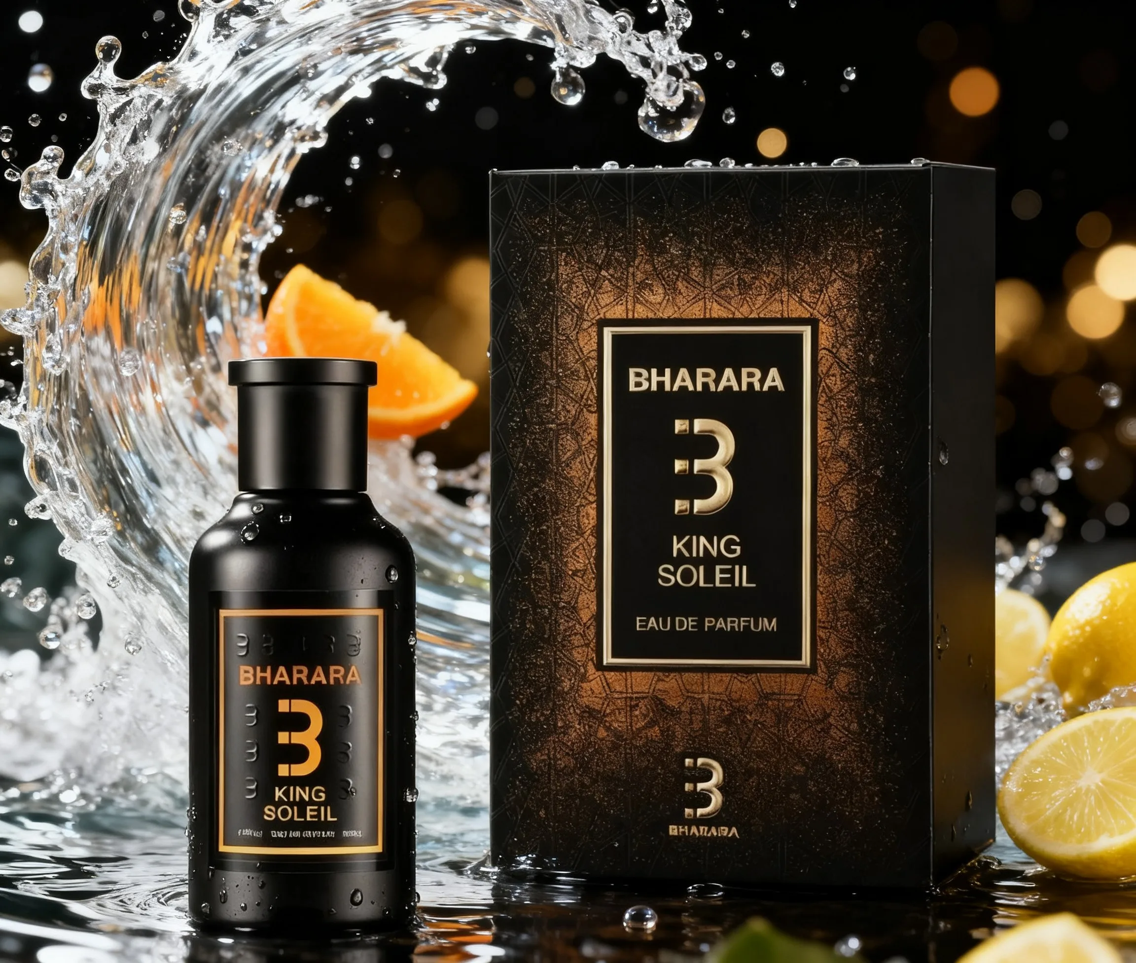 Bharara King Soleil for Unisex Eau de Parfum Spray, 3.4 Fl Oz / 100 ML