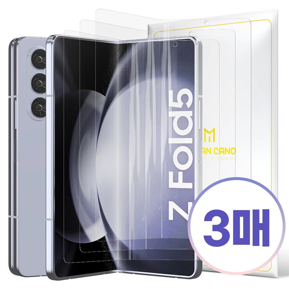 [Sent today] 3 sheets Moran Cano Galaxy Z Flip 6 5 4 Flip 3 Z Fold 4 5 6 Ureet liquid crystal Display screen protective film 3 piece