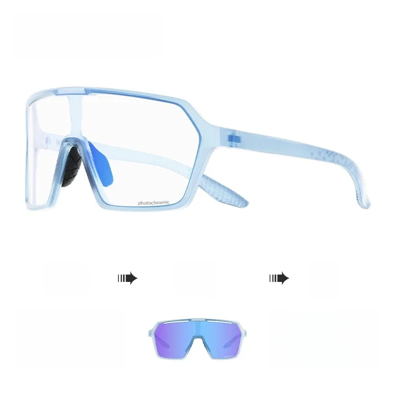 AliExpress SCVCN New Photochromic Sunglasses MTB Cycling Glasses Outdoor Sports Running Drving Goggles UV400 Protection Bike Eyewear