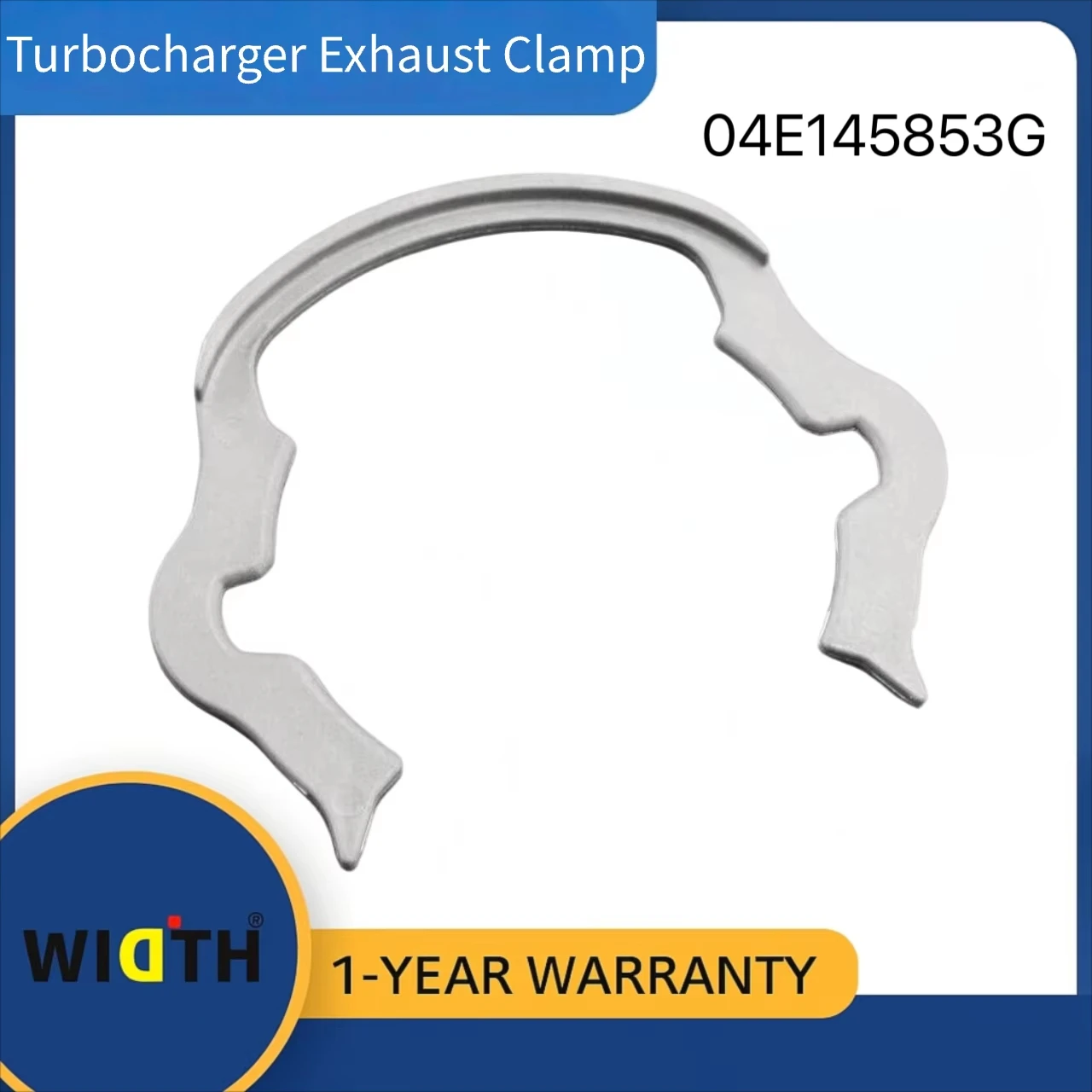 

04E145853E 04E145853G Turbocharger Exhaust Clamp for Volkswagen Golf Passat Tiguan Audi A3 Q2 2013-2023 | for EA211 Engine