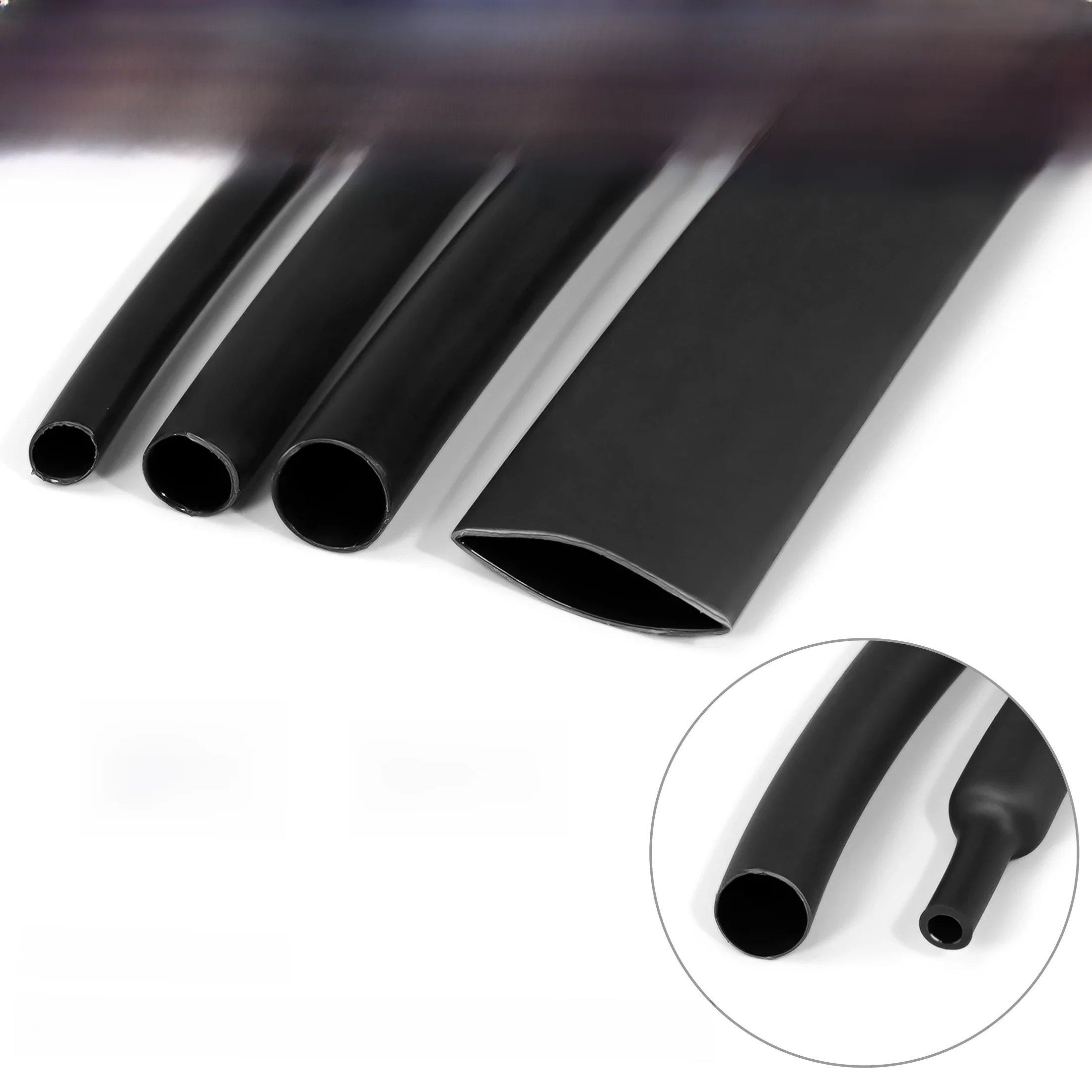 Tube thermorétractable 5M 4:1, avec colle, tube thermorétractable, double paroi 4 6 8 12 16 18 20mm