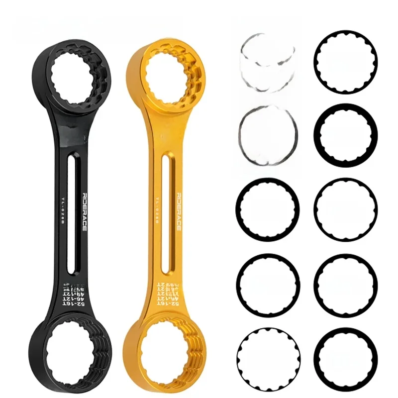 AliExpress riderace Bicycle DUB BB Bottom Brackets Wrench Multi-Function Bike Bottom Bracket Remover DUB 16T BB9100 BBR-60 44/46/49/50/51/52mm
