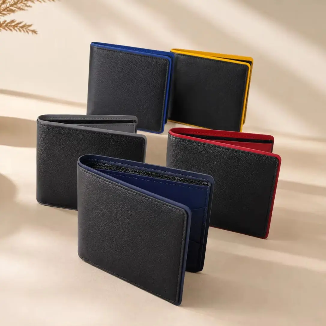 2026 New Wallet Card Holder Plaid Coin Purse Five Color Canvas Leather down details 12X9cm