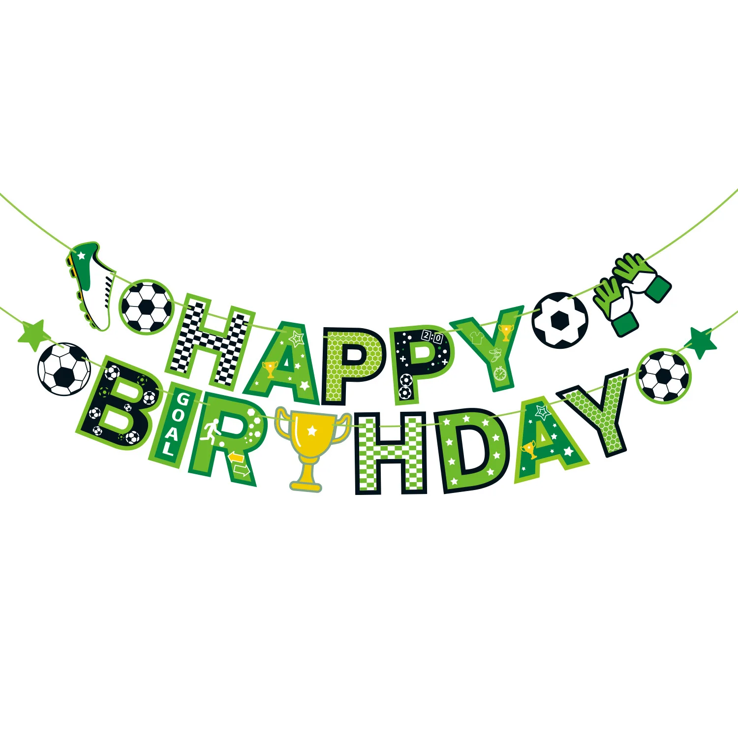 football party decoration football balloon football Trophy Football Goalkeeper Balloon sports boys football Birthday decoration view 3