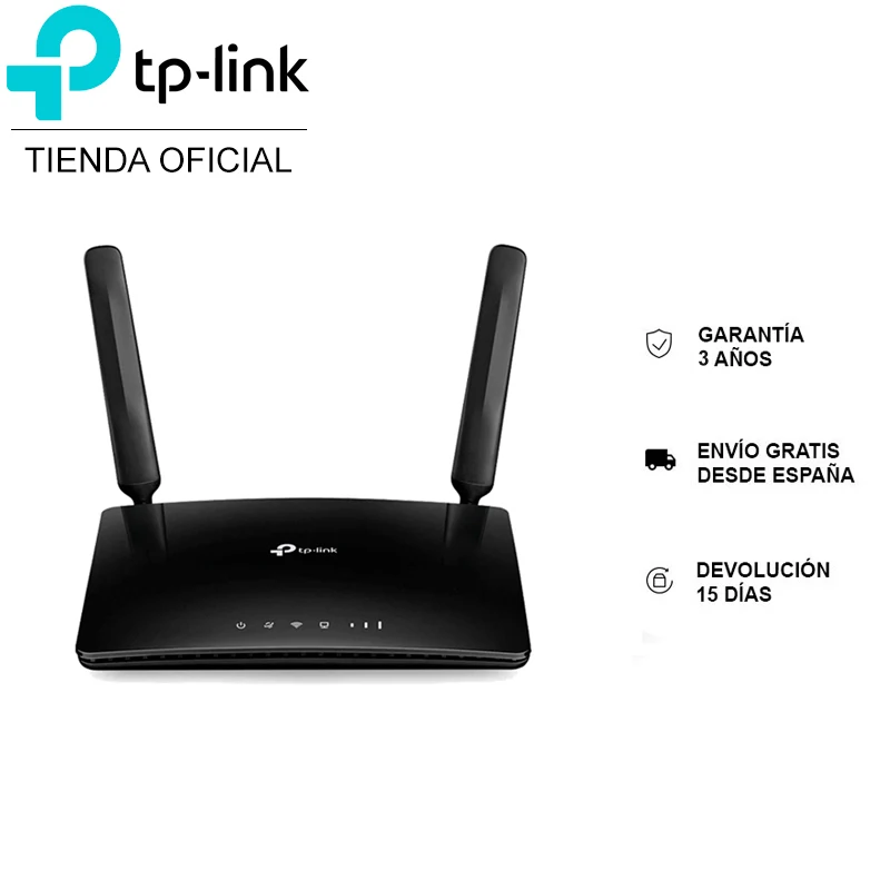 TP-LINK TL-MR6400 Router 4G SIM Card wireless Router N up to 300 Mbps wifi Router up to 32 devices LAN / WAN ports 2 antennas 4G Router