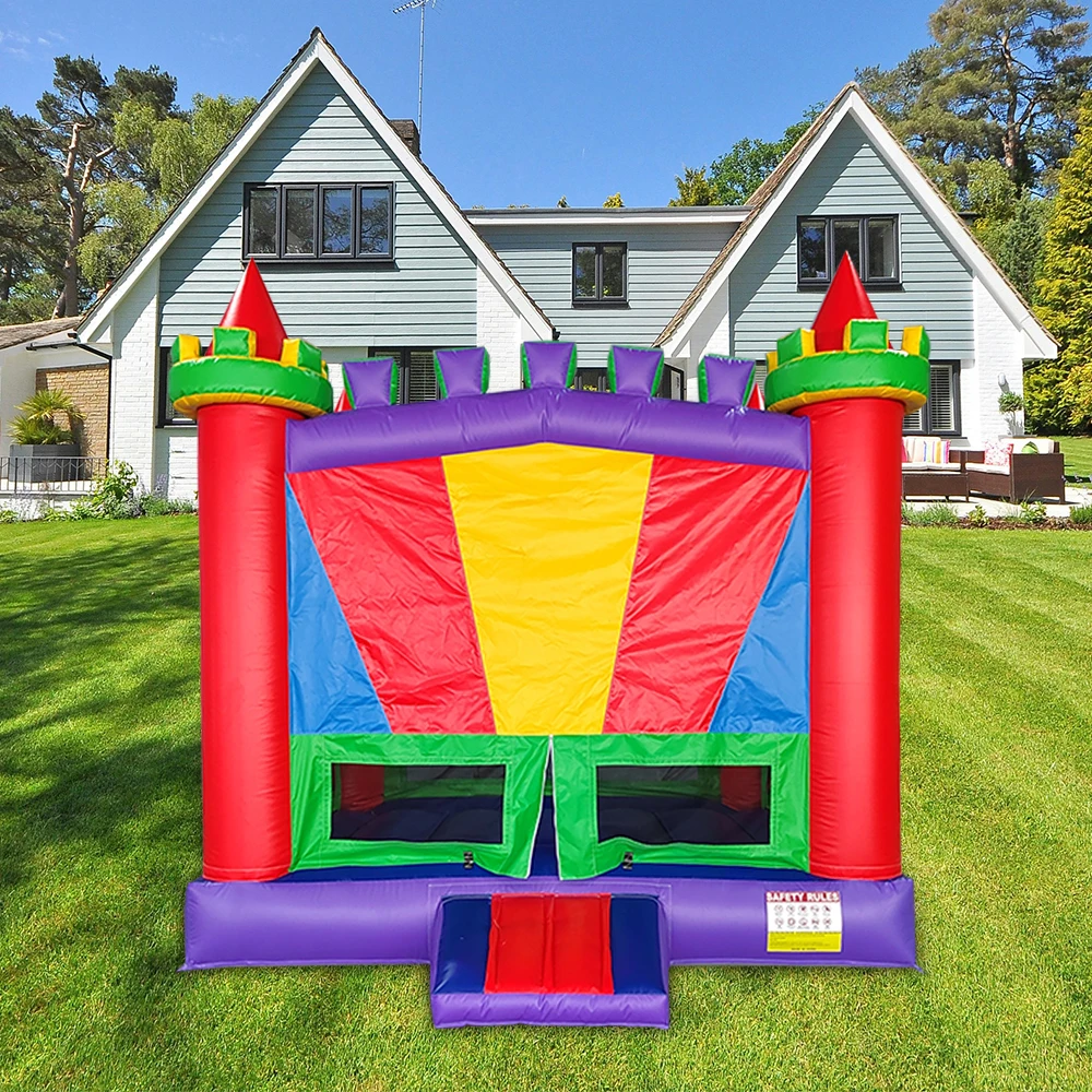 Stock 13FT-4m Inflatable Castle Commercial Grade Jump Bounce House for Kids & Adults (with Blower)  Outdoor Indoor Party Rental