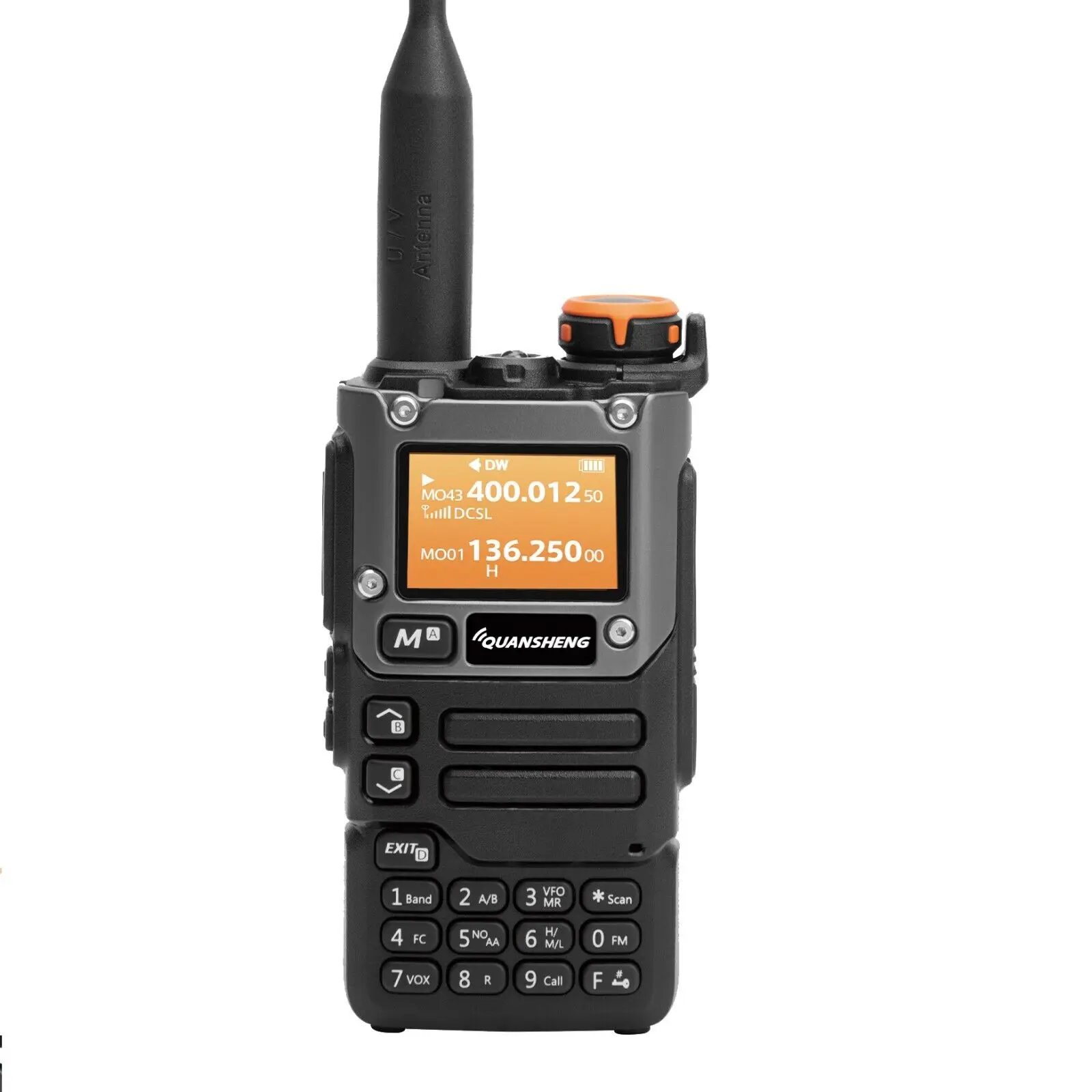 quansheng-uv-k6-walkie-talkie-5w-air-band-type-c-charge-uhf-vhf-dtmf-fm-50-600mhz-noaa-wireless-frequency-two-way-radio
