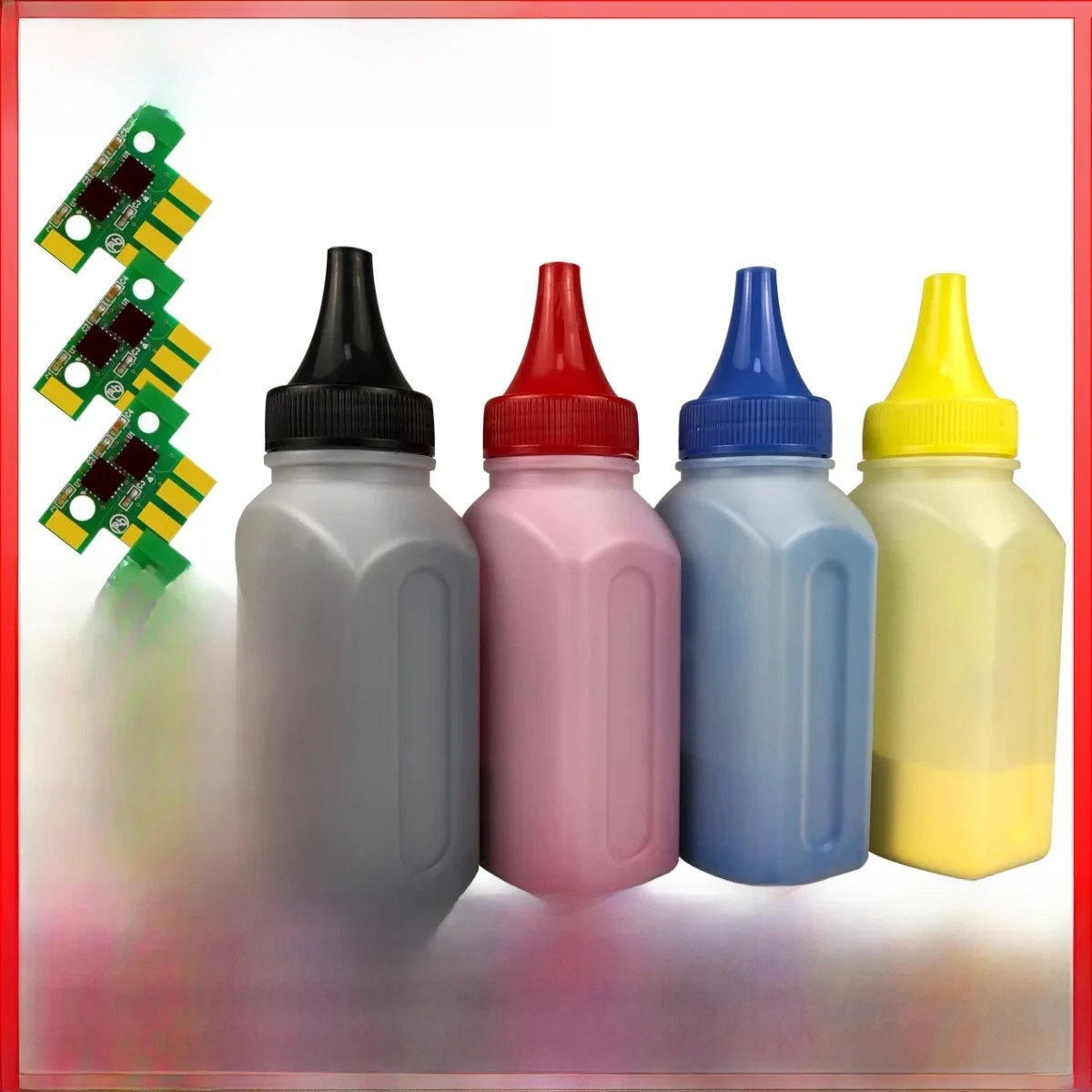 Poudre de puce de Toner pour Lexmark CS317 CS317dn CS417 CS417dn CS517 CS517de CX317 CX317dn CX417 CX417de CX517 CX517de 317 417 517