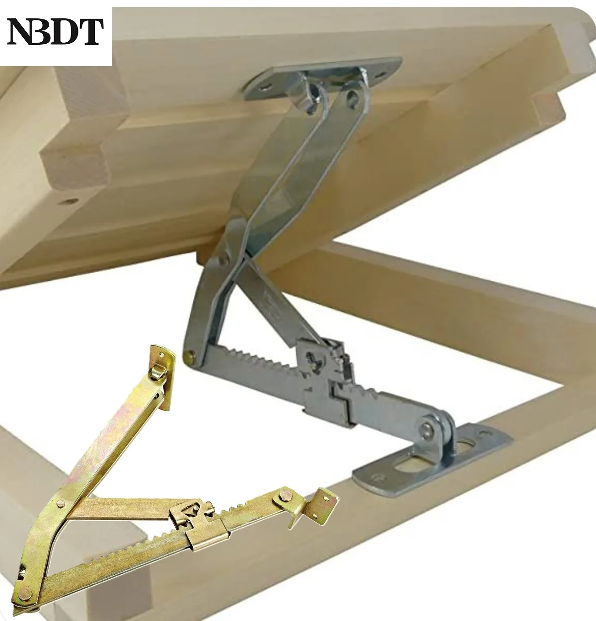 2Pcs Ratchet Folding Support Triangle Bracket For Drawing Easel Spa Treatment Table