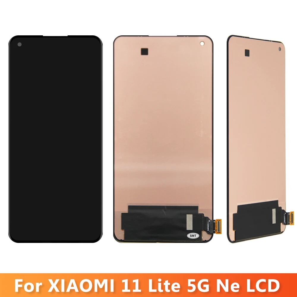 6.55\'\' For Xiaomi Mi 11 Lite 5G M2101K9G For Mi 11 Lite 5G NE 2109119DG LCD Display Touch Screen For xiaomi mi 11 lite 2109119DG