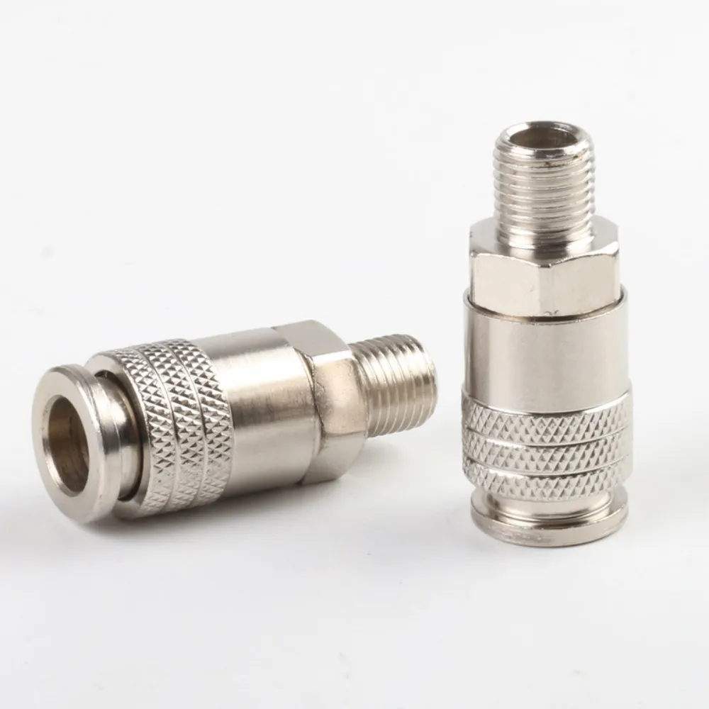 Quick Type Thread Female Head Pneumatic Connector G1/4 Male Thread Air Compressor Coupling for Air Tools