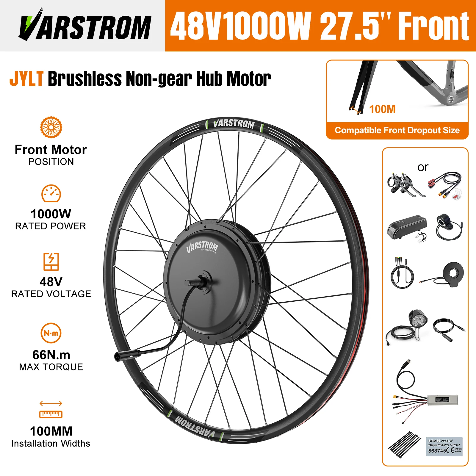 [3-Tage-Lieferung] Bafang G020 / G0900 / G062 36V 48V 1000W 750W 500W 350W 250W 1500W Radnabenmotor Umrüstsätze 20 Zoll 26 Zoll 27,5 Zoll 29 Zoll 700C Hinterrad- und Vorderradantrieb E-Bike-Kit mit