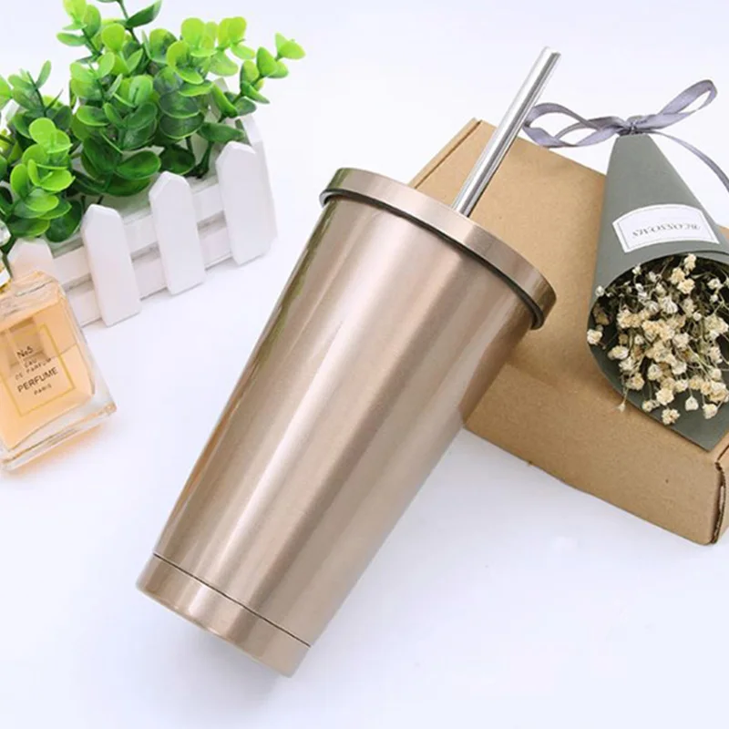 Cold Cup large capacity Tumbler Star Cold Cup Eco Cup Coffee Tea room Thermother Green Tea Coffee