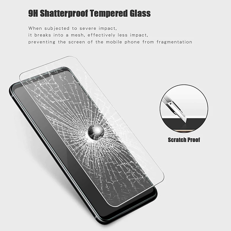 4PCS Tempered Glass for Poco X3 Pro Pocophone X3 NFC Screen Protector For Xiaomi Poco F3 F4 GT F2 F1 M2 M3 M4 X4 Pro 5G Glass