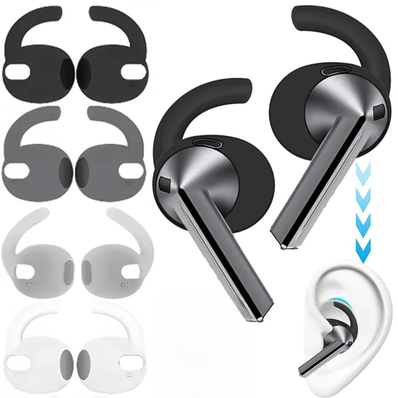 Embouts d'oreille pour Samsung Galaxy Buds 3, écouteurs Bluetooth avec manchons en Silicone, crochet d'oreille antidérapant, bouchon d'oreille