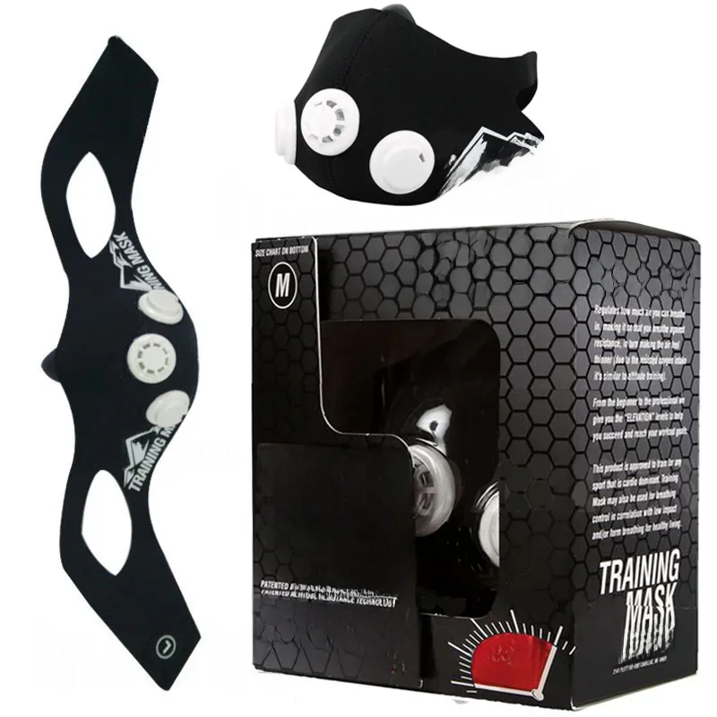 AliExpress NONE Sport mask Training Running Mask Pro Fitness Gym Workout Cycling High Altitude Training Mask 2.0