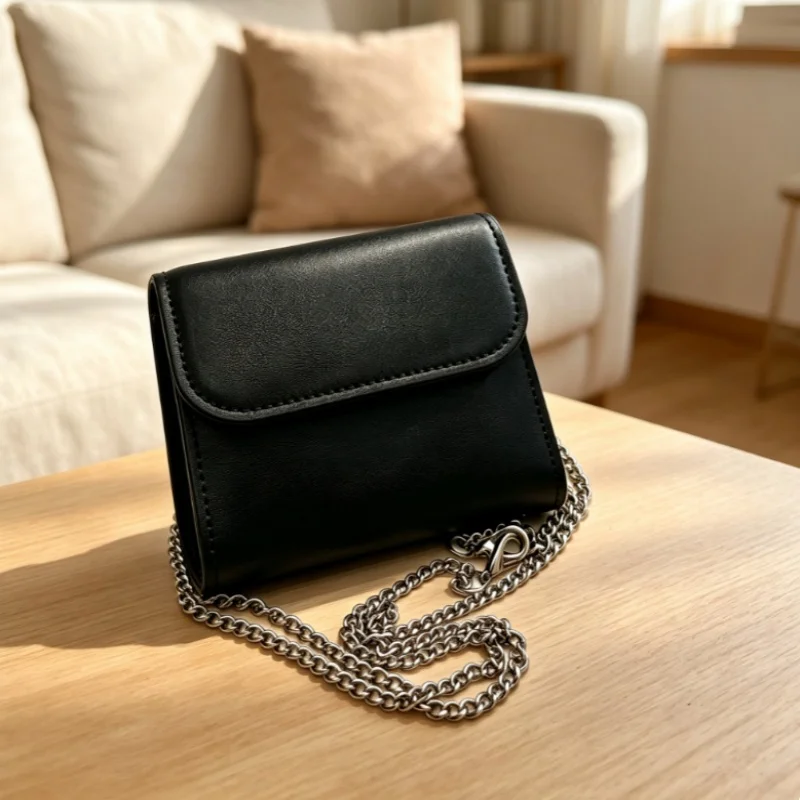 New Size 11*10*5CM Ladies' Fashionable And Exquisite Chain Detachable Single-shoulder Wallet No Box