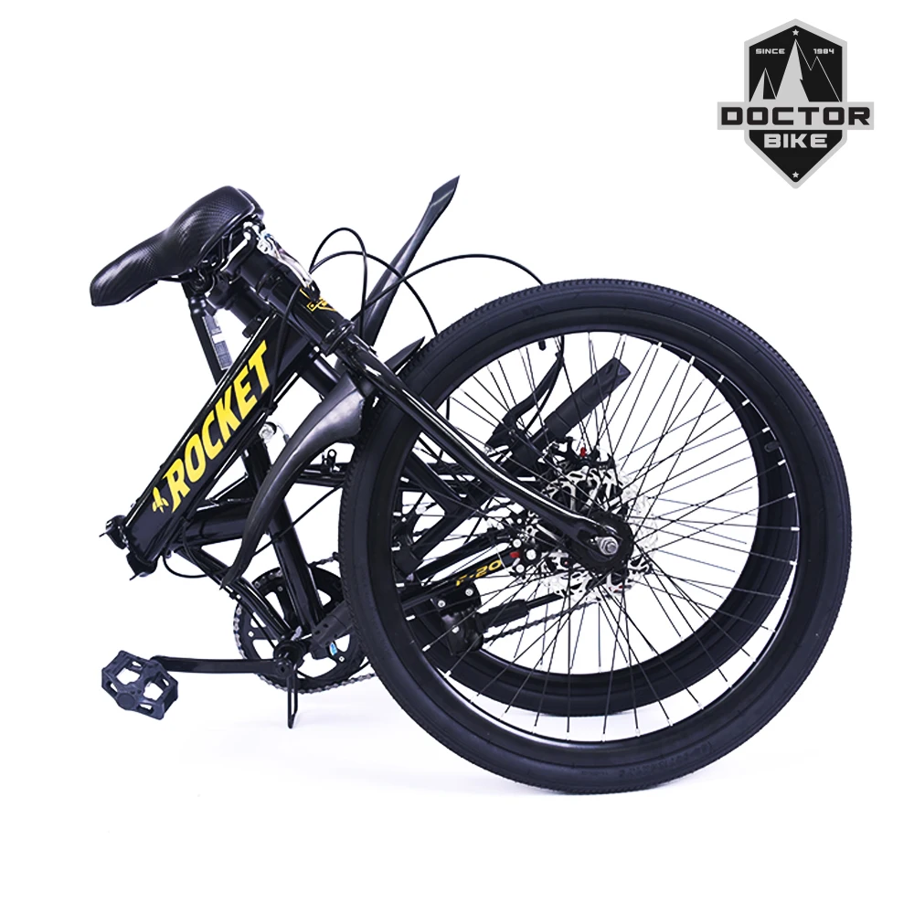 دراجة قابلة للطي من د. بيلو ، إطار صلب صغير ، 20 "6-tt ، من من #5