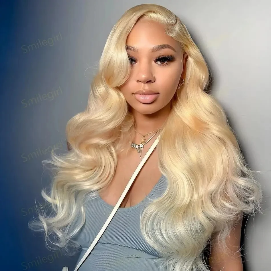 

Mossily 13x4 13x6 HD Transparent 613 Lace Frontal Wig Honey Blonde Color Brazilian Raw Body Wave Lace Front Human Hair Wig