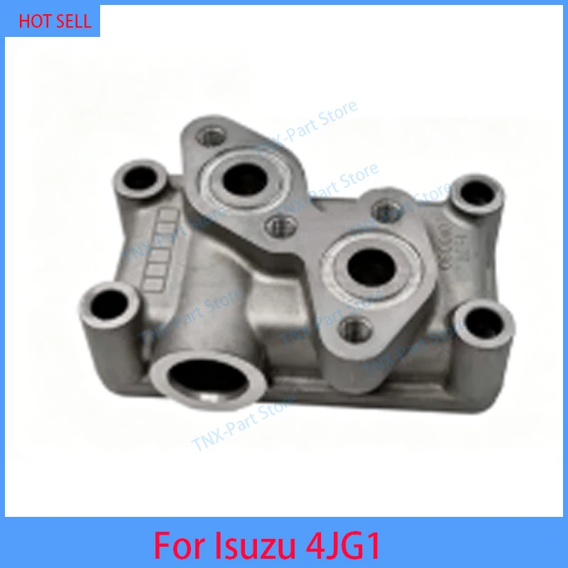 

8-97215389-1 Oil Filter Base For Isuzu 4JG1 Engine Excavator