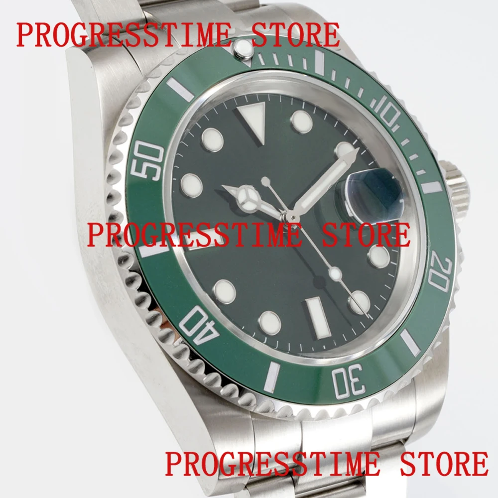 

CLEAN Sub 116610lv 904L Case Complete 904L Case, Bracelet, Hands,Green Ceramic Bezel For Assembly Accessories Aftermarket Parts