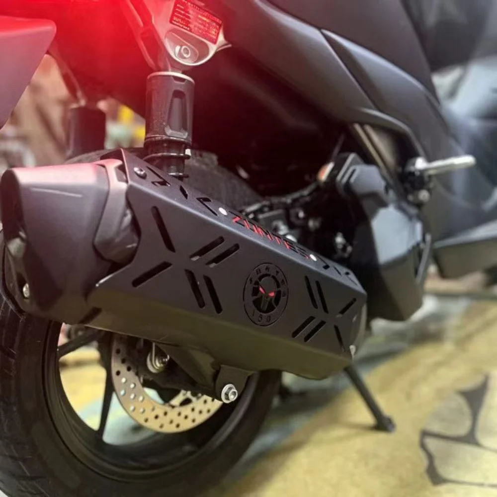 For 2026 ZONTES 150X modified black exhaust pipe cove for 150x X150 x150 X 150 150 x 150 X