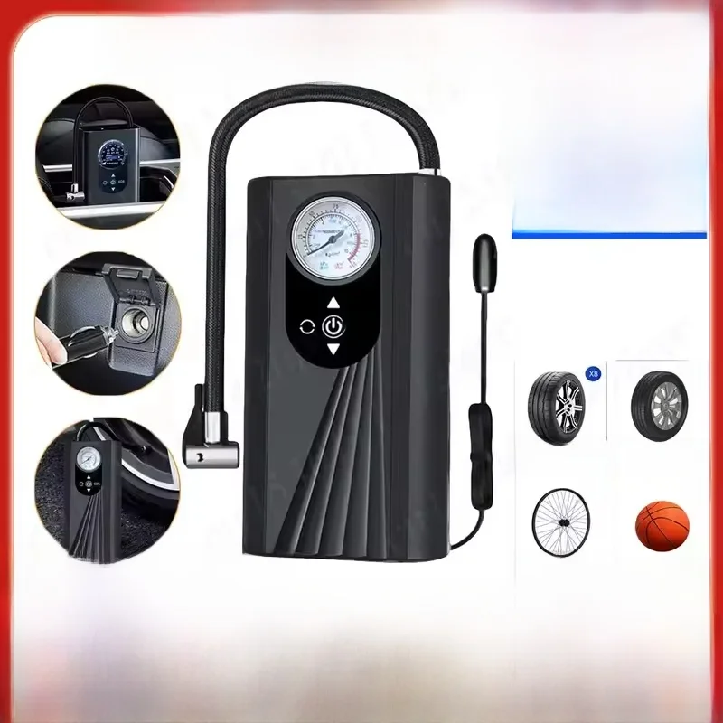 AliExpress DUTRIEUX Air Pump Compressor High Precision Car Tyre Inflator Display Portable Air Pump for Car Motorcycle Bike Ball
