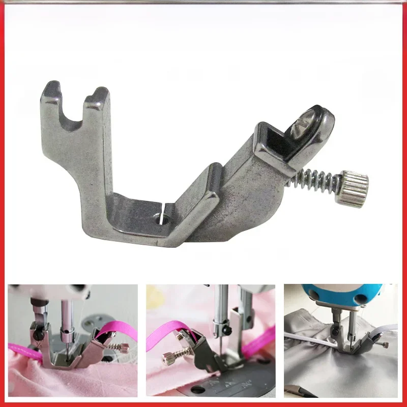 Pied-de-biche à couche élastique S537, pied-de-biche industriel informatisé, accessoires pour Machine à coudre