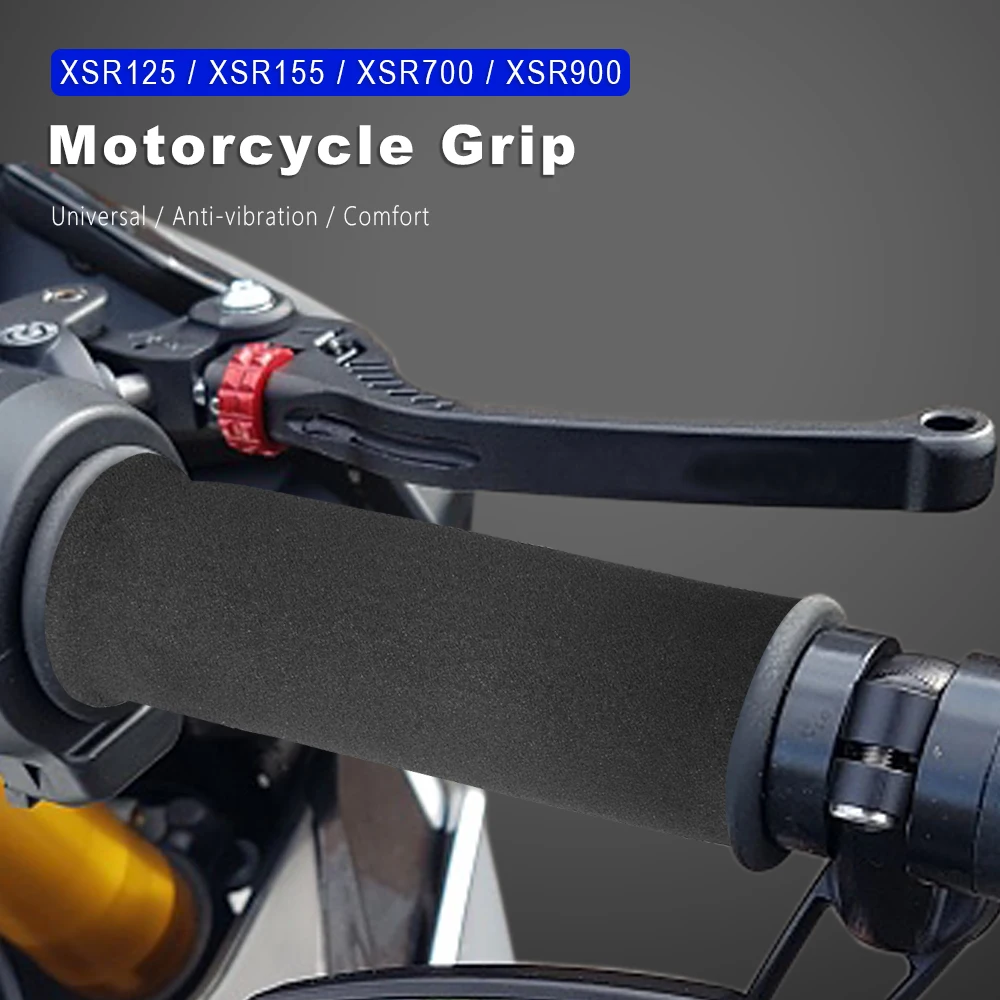 Motorcycle Handle Grip Anti Vibration Grips For Yamaha XSR 125 155 700 XTribute 900 Abarth XSR125 XSR155 XSR700 XSR900 2016-2022