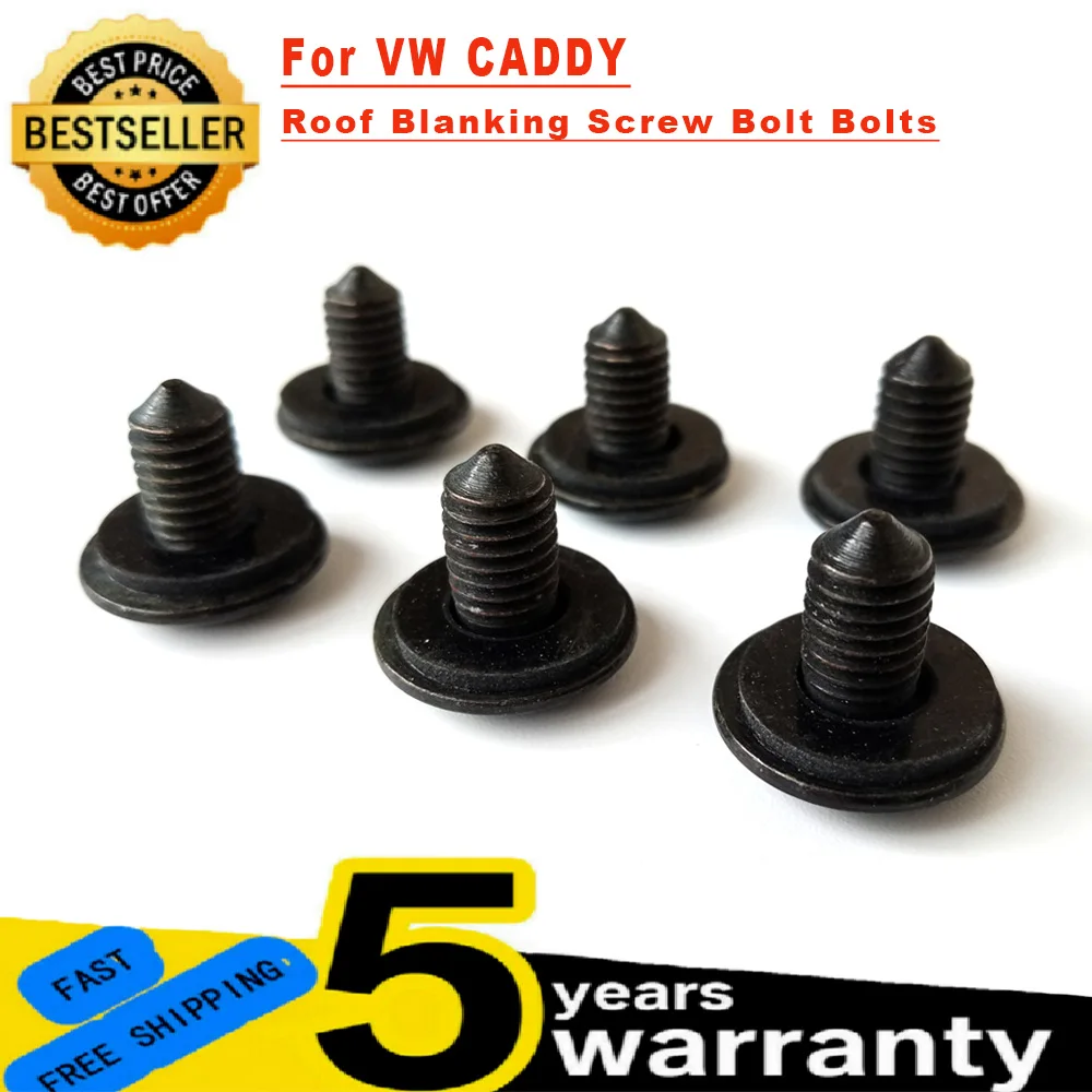 For VW CADDY ROOF BLANKING SCREW BOLT BOLTS (SET OF 1) Or (SET OF 6) NEW