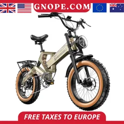 NEW 20 inch 48V 1000W 25AH mountain city adult electric bicycle folding electric fat tire dirt bike electric bicycle ebike