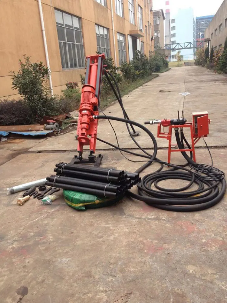 DTH Model Small Portable Water Well Drilling Machine For Sale Column Type Pneumatic Drill Sales