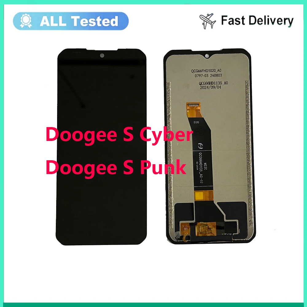 For DOOGEE S Cyber S Punk LCD Display Touch Screen Digitizer Assembly For DOOGEE S Cyber S Punk LCD Replacement Sensor Display