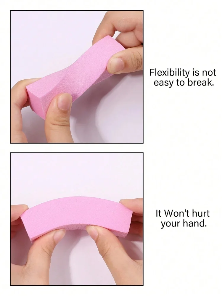 5/10Pcs Colorful Buffing Sanding File Block Pedicure Manicure Care Nail Art Sponge Buffer Block Polish Manicure Pedicure Tools