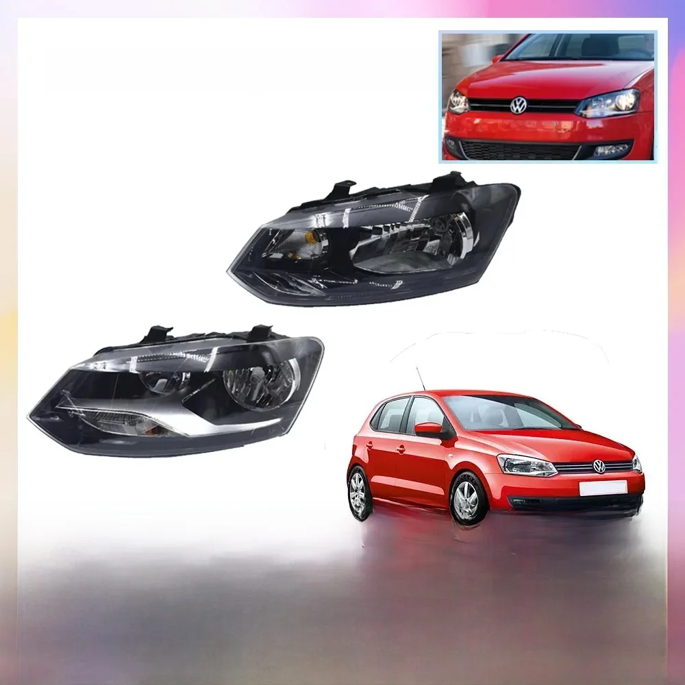 Montaż reflektorów samochodowych dla Volkswagen VW Polo Mk5 Vento Ameo 2010 ~ 2013 przednie światło przeciwmgielne halogenowe lampa boczna akcesoria LED narożne — zdjęcie 2