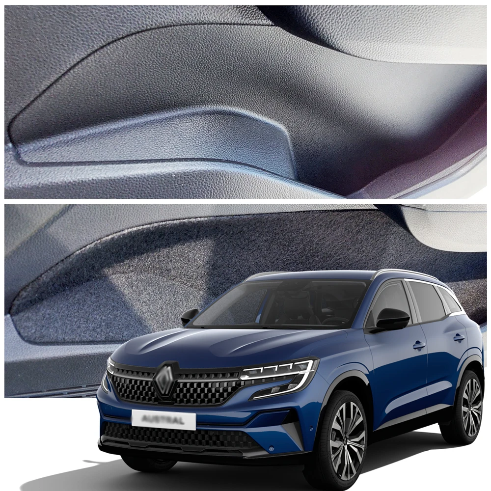 

COMFORT TRIM SET FOR RENAULT AUSTRAL -- FABRIC COATING FOR STORAGE AREAS -- ISOLATION FABRIC