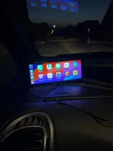 Reproductor de vídeo Multimedia con Radio para espejo de coche de 10,26 pulgadas, pantalla Universal inalámbrica Carplay Android Auto con Bluetooth AUX USB