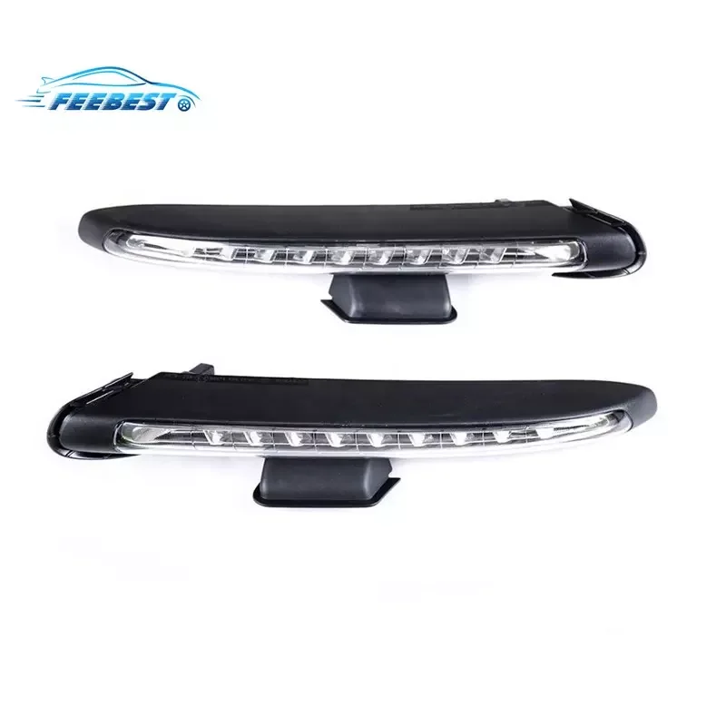 LED Fog Lamp for Porsche Cayenne 958 Turbo Style 2011-2018 95863118110 95863118210 Front Bumper Daytime Running Light Day