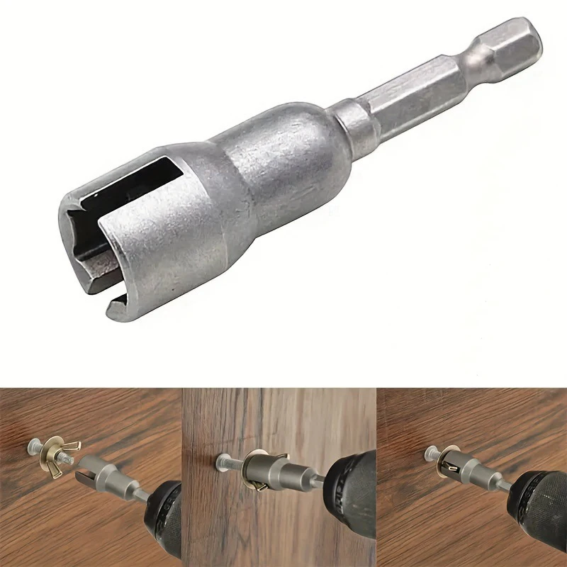Natural Slotted Butterfly Hole Socket Wrench  1/4