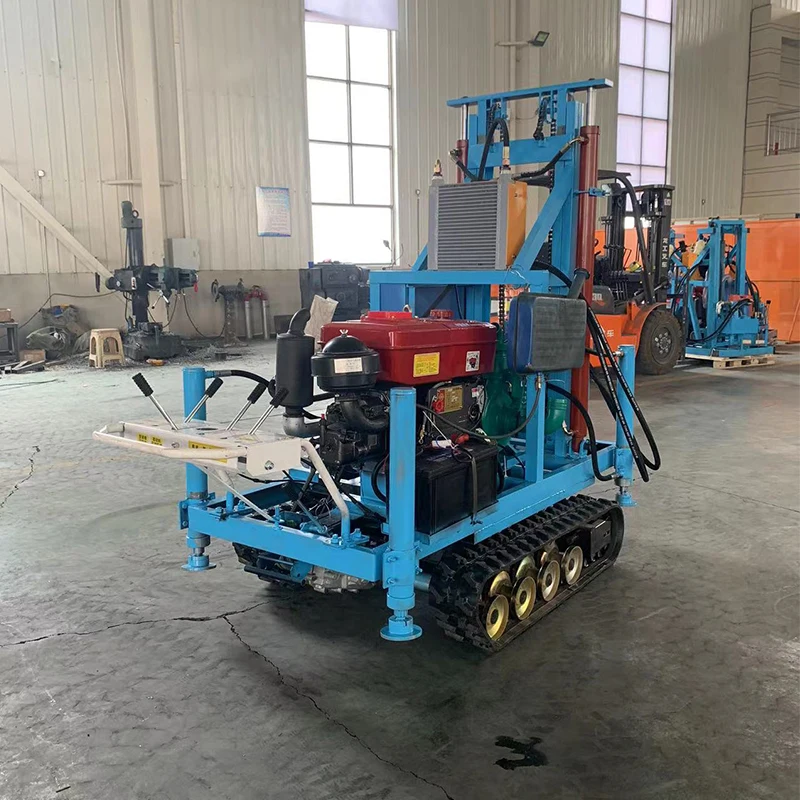 Factory Rotary Rigs Mwl100 Drilling Diesel Rock Machine Drill Rig For Water Well