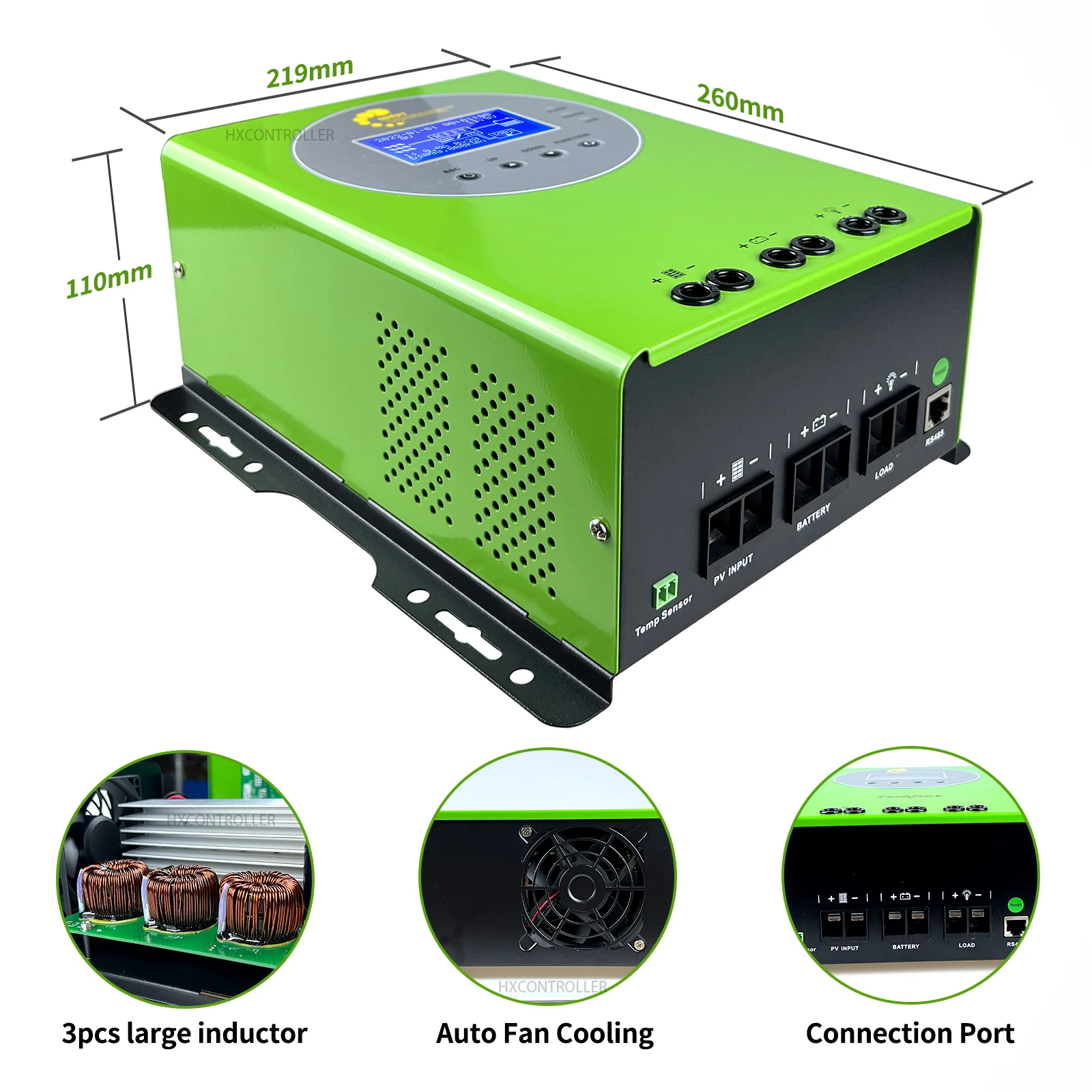 MPPT Solar Charge Controller 60A 100A With WiFi 12V 24V 48V Auto 150VDC Solar Panel Regulator For Lifepo4 Lithium Lead Acid GEL