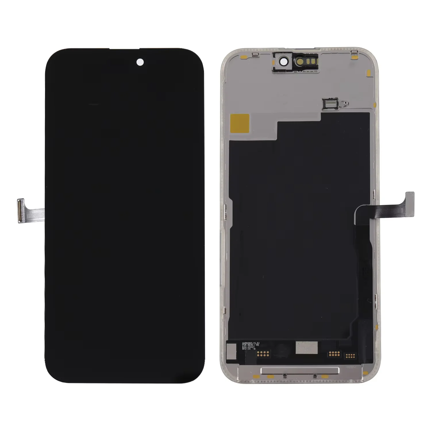 Großhandel HX Soft OLED 120HZ Bildschirmbaugruppe für iPhone 16 Pro Max 15 Pro Max 13 14 17 Pro Plus Display Digitizer Ersatz – Detail 5