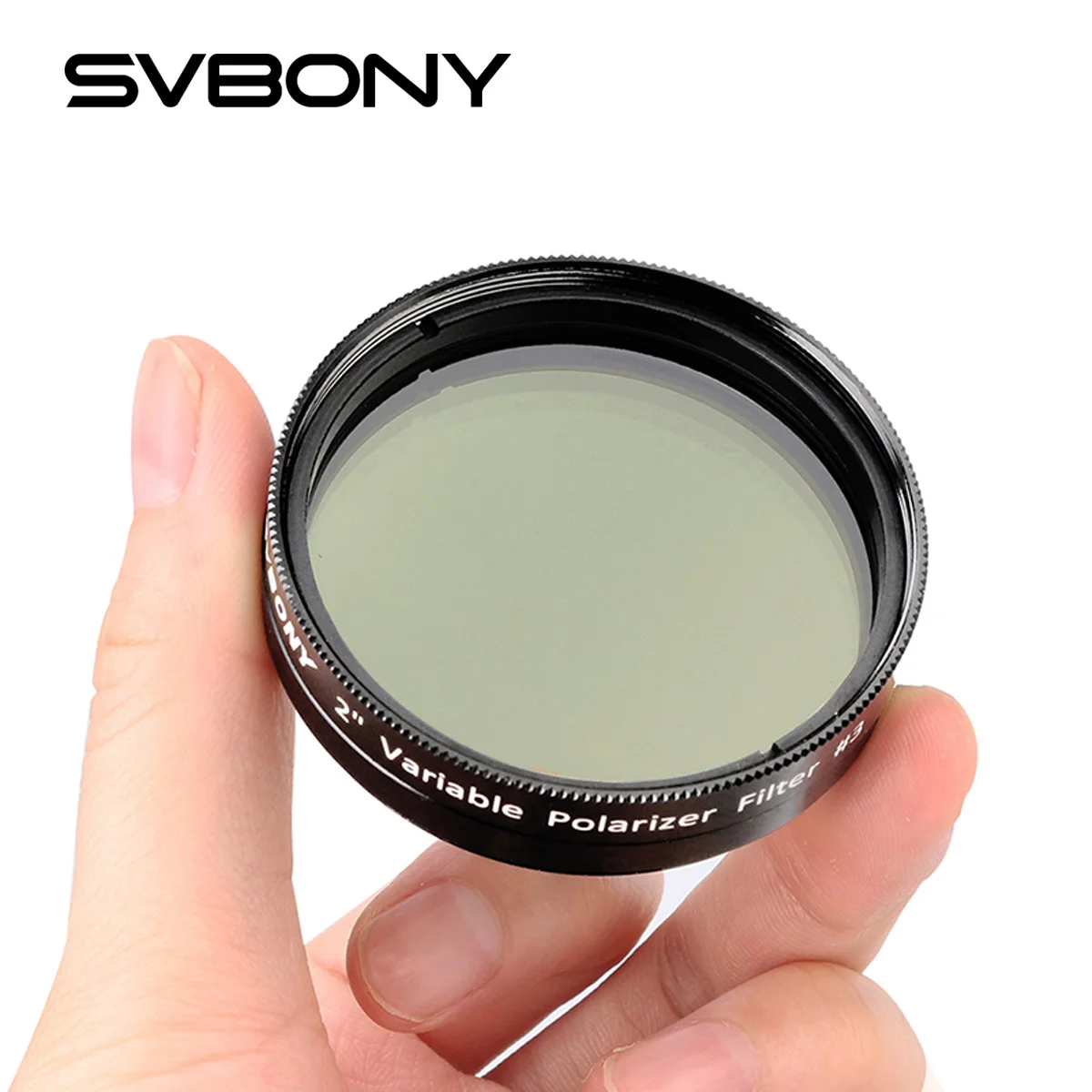 SVBONY 2'' Filter Variable Polarizing for Astronomy Monocular Telescope & Eyepiece Filter Excellent Quality